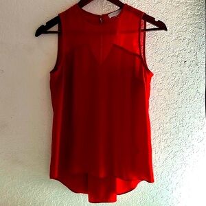 1. State Sheer Sleeveless Top